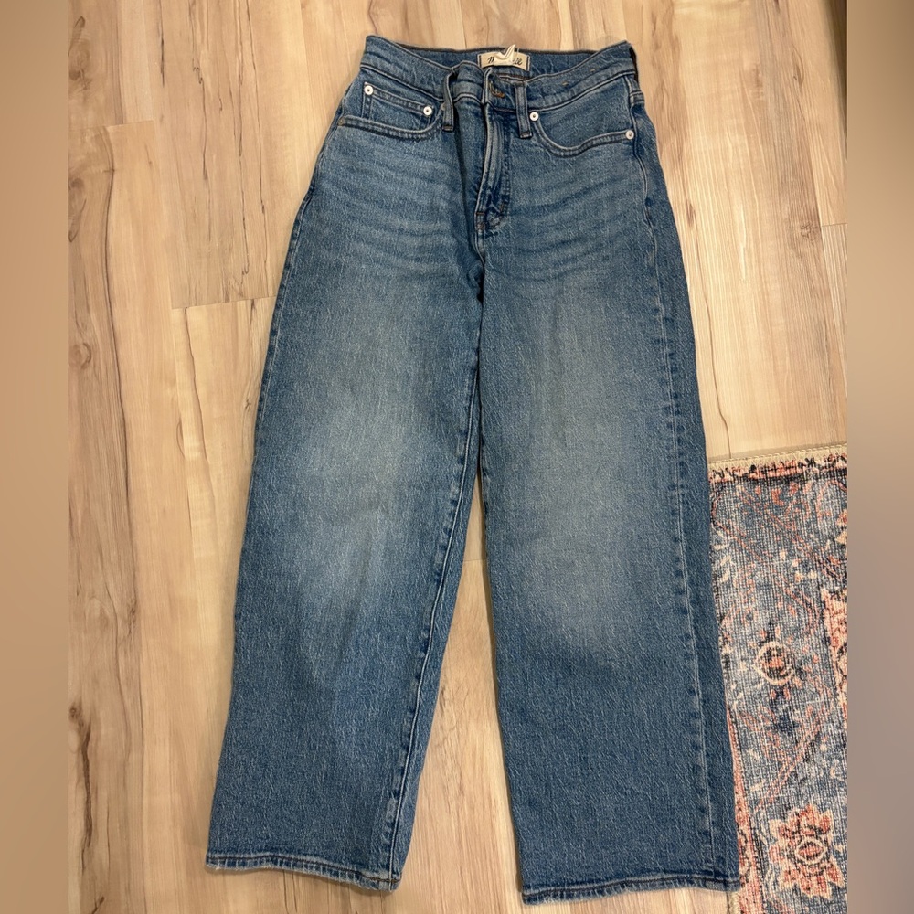 Madewell Perfect Vintage Wide Leg Jeans